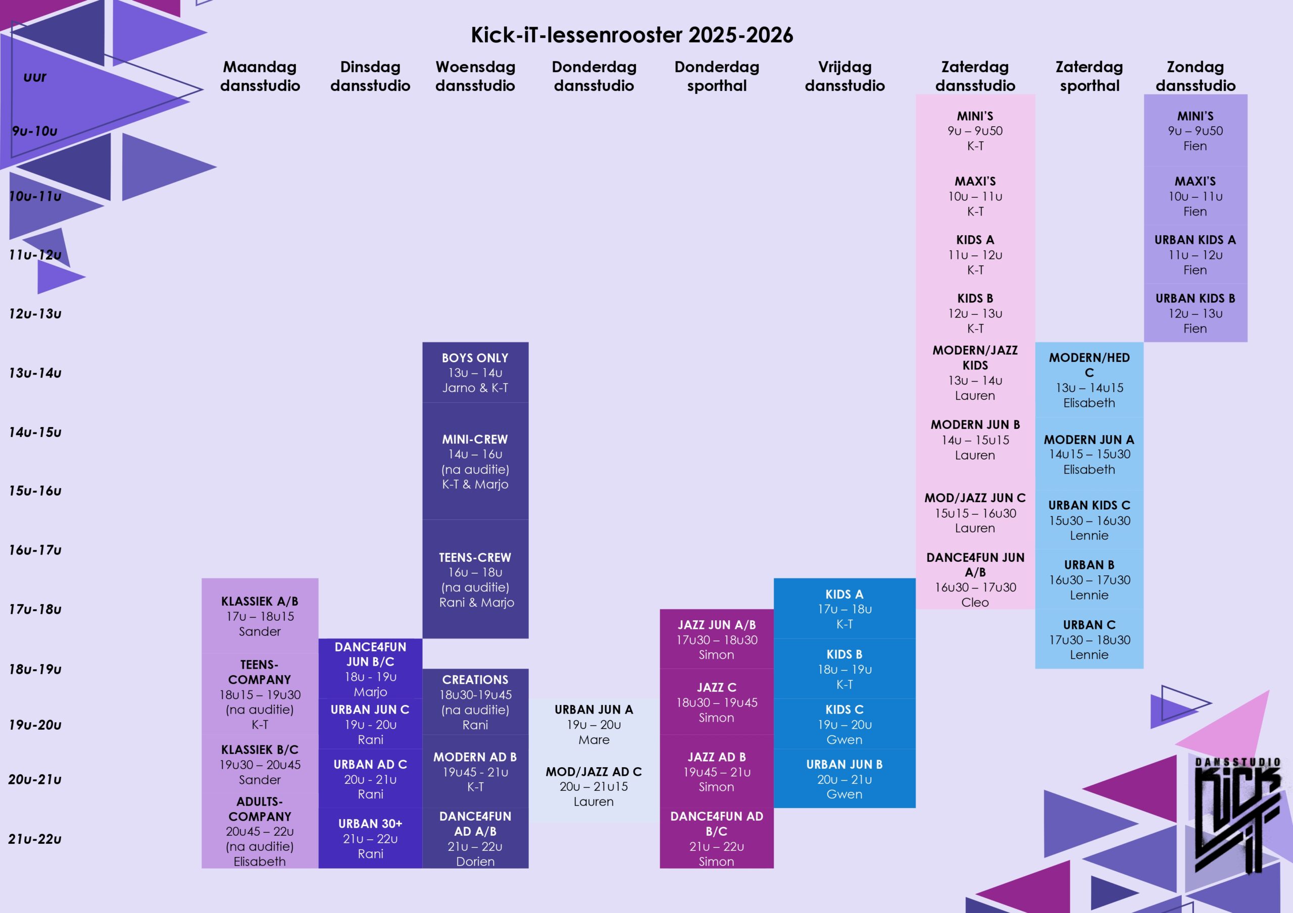 lessenrooster 2025 - 2026 front_page-0001